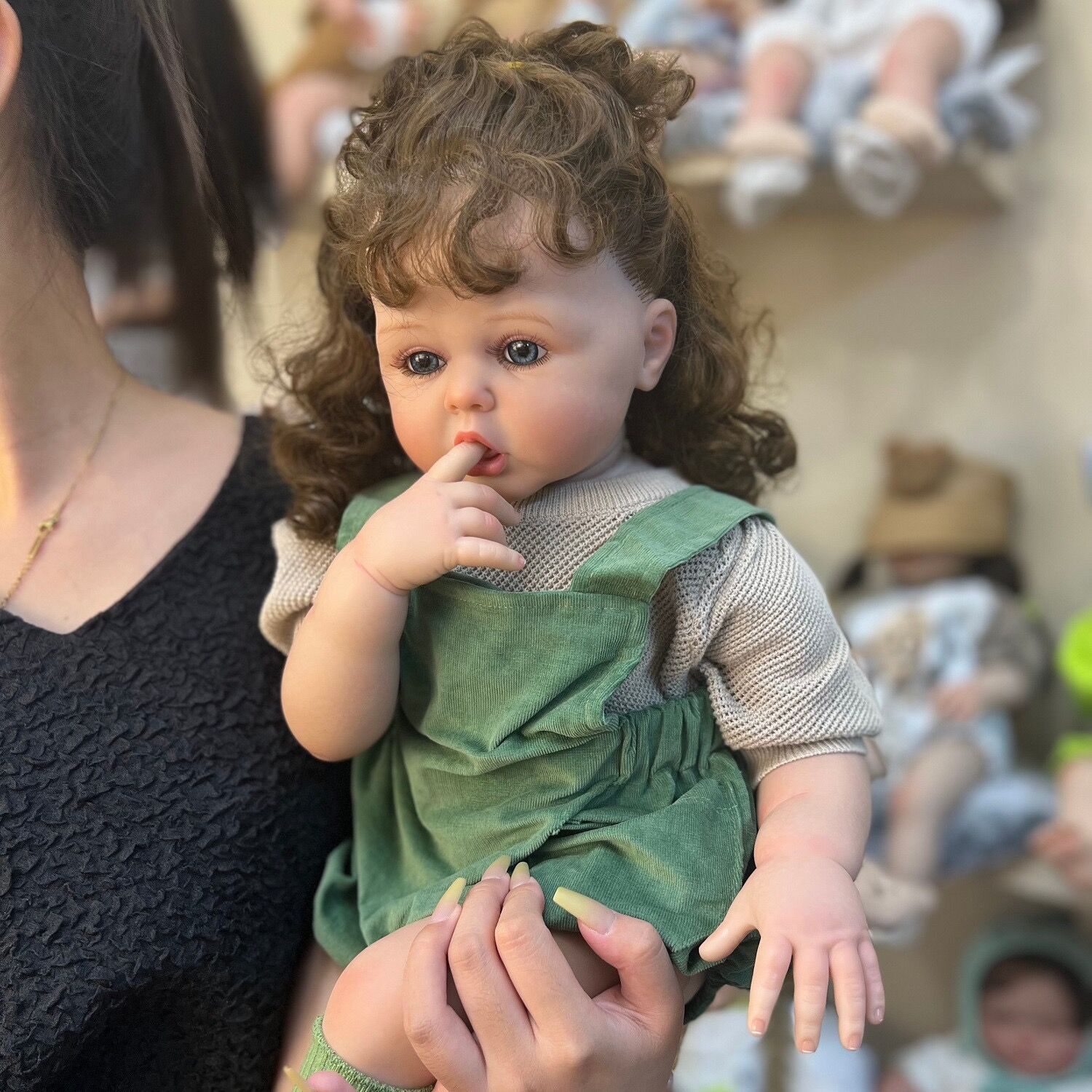 NPK реалистичные куклы реборн 60 см детские куклы реборн для девочек подарки на день — фото 3