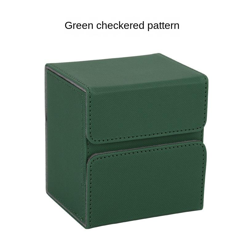 100+ Trading Card Deck Case Leather Magnetic Closure Card Storage Box Magic Card Protectors Fit for YuGiOh MTG Sport Cards