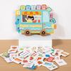 Early Education Number Color Classification Quiet Sticker Book Children's Logical Thinking Educational Toy