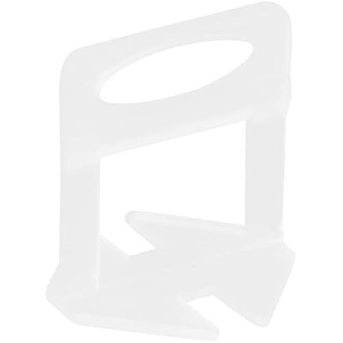 Clips de nivellement de Carreaux - VIDAXL - 1000 pcs - 1,5 mm - Polypropylène - Transparent