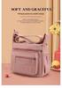 Sac bandoulière en nylon grande capacité pour femmes d'âge mûr: Porte-monnaie multi-compartiments, léger, décontracté, pour affaires et shopping