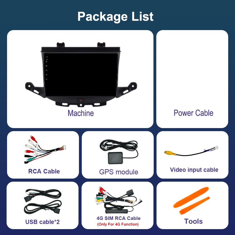 Bluetooth Android OS WiFi for Opel Astra K 2015 - 2019 Car Radio Multimedia Player DSP Stereo GPS 4G Split Screen Auto Tools