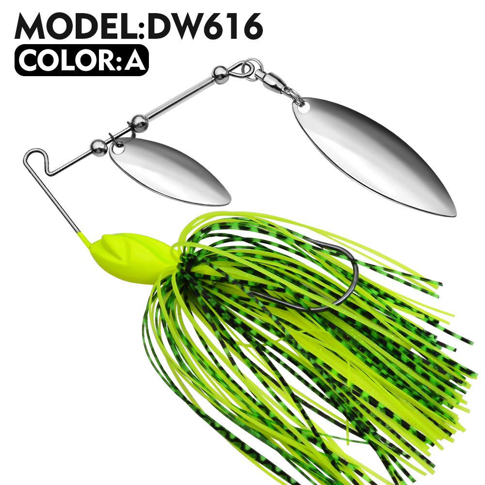 

Приманка Bearded Lao 10G 14G Tassel Glitter Anti Hanging Bottom Lure Fake Bait Biomimetic Bait Spinnerbait Color A#10g