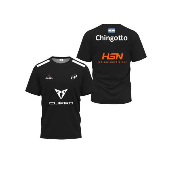 Neue Padel Sport Fitness T-Shirt Kollektion, Argentinische Herren und Damen Sommer Schnell Rundhals Kurzarm Print 3DT