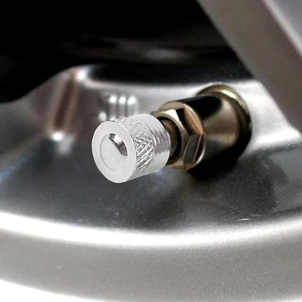 Car Tire Caps, Tire Air Caps, Airtight Seal Rubber Ring Seals, 12 Tire Valve