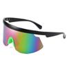 New Cycling Glasses, Unisex, Windproof, UV-resistant, Large Frame, Integrated Sunglasses, Trendy and Stylish