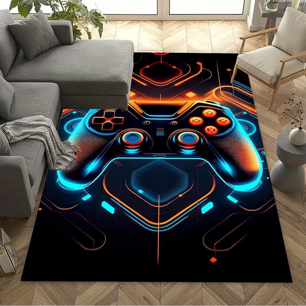 1pc psychedelic headphones rug home carpet non slip design for bedroom office decor gift living room
