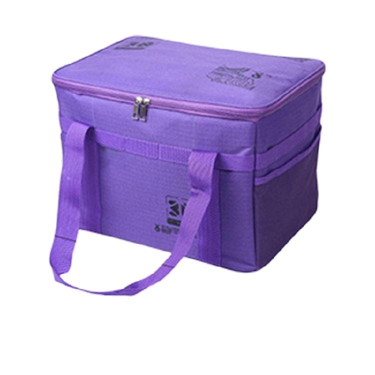 Multifunctional Portable Carryall With Dividers Utility Pouch For Fishing Equipment Pet Toy And Household Items S фиолетовый