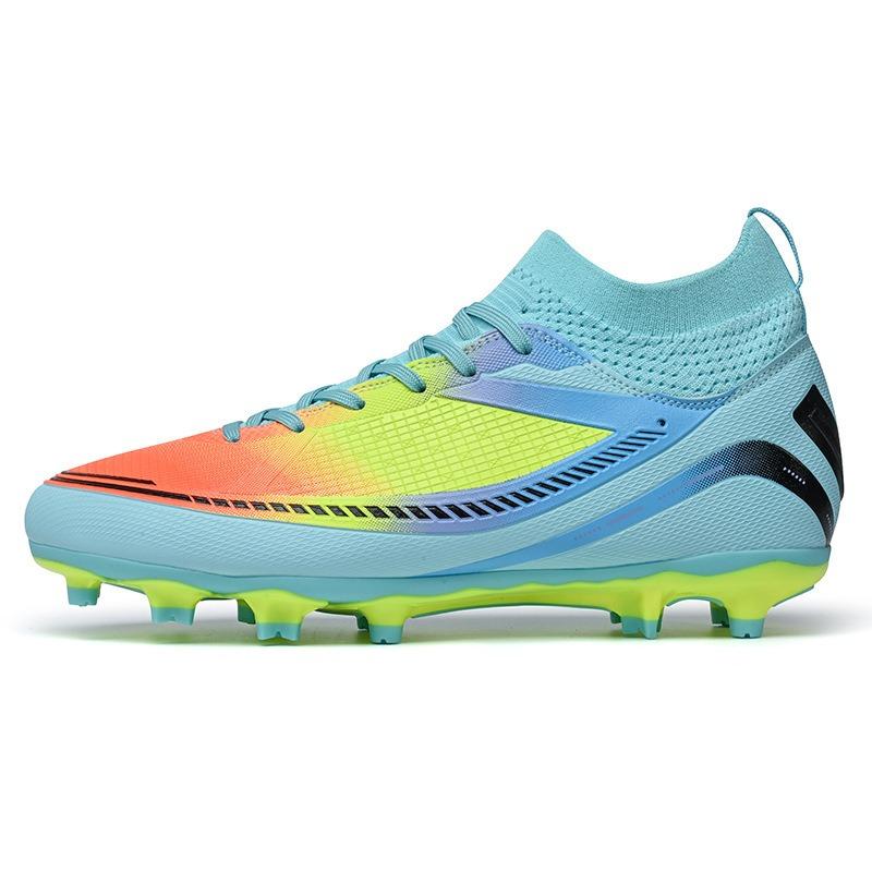 New High-top Football Shoes Long Nails Football Shoes Broken Nails Youth Training Shoes Football Men