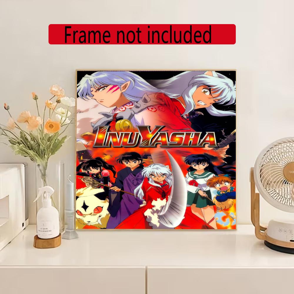 Inuyasha Diamond Painting Round Diamond Mosaic Rhinestones Diamond Embroidery Craft Kit Wall Decor Without Frame