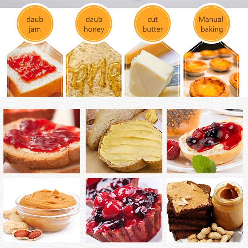 Portable Multifunction Butter Cutter Cake Spatula Stainless Steel Breakfast Tool MIT