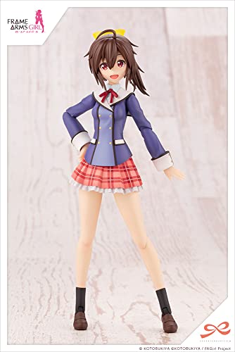 Sosai Shoujo Teien Aoi Gennai [Wakaba Girls' High School Winter Uniform] 1/10 Scale Plastic Model 159mm