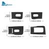 4pcs Real Soft Carbon Fiber Window Lifter Switch Sticker For Tesla Model 3 Highland 2024 2025 Trim Accessories