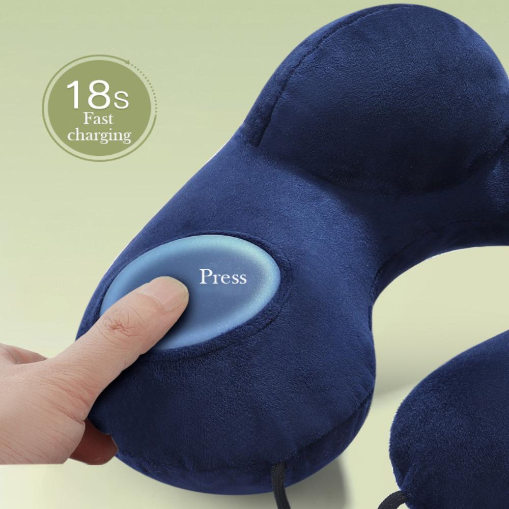 Double Hump Design U-shaped Pillow  for Outdoor Travel, Business Travel, And Camping