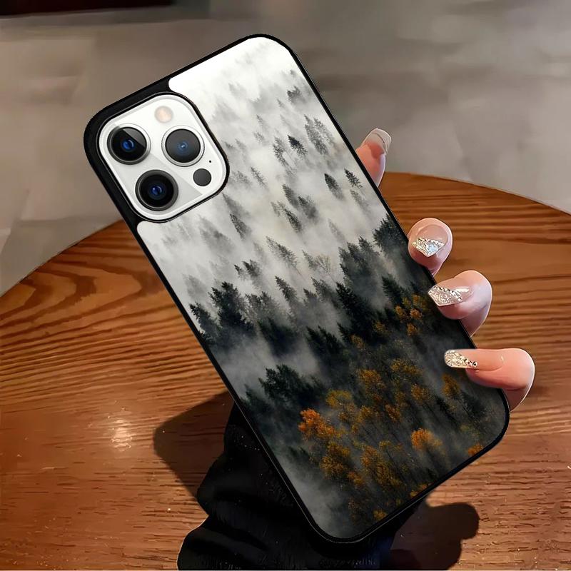 Beautiful Nature Forest Tree Phone Case For iPhone 17 Air 16 15 14 13 12 11 Pro Max Max Plus Bumper Case Cover