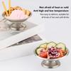 1Set Round Pudding Mold Cup Rustless Steel Cold Dessert Container Dessert Serving Bowl  Cafe