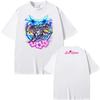 T-shirt Sole di Mezzanotte Estate 2026 Comoda T-shirt Zara Larsson Stampa Grafica TEE Cotone Casual Girocollo Top