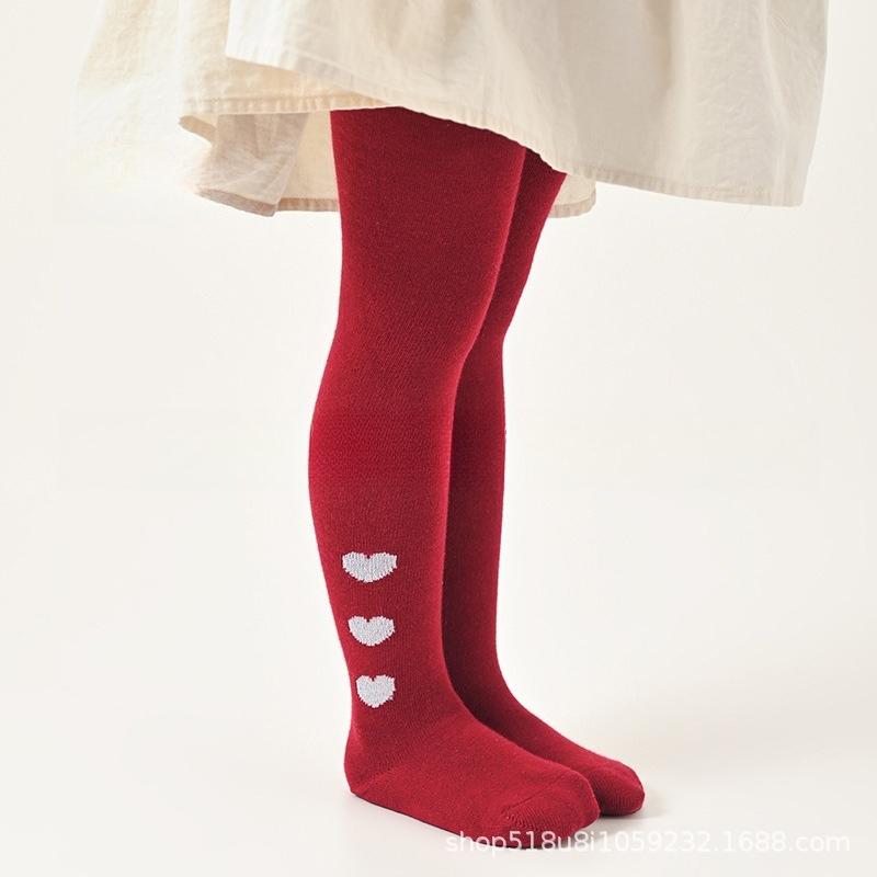 Baby Mädchen Langstrümpfe aus gekämmter Baumwolle, Weiche atmungsaktive Leggings für Säuglinge Kleinkinder, A-Klasse Qualität Lange Socken für den Frühling