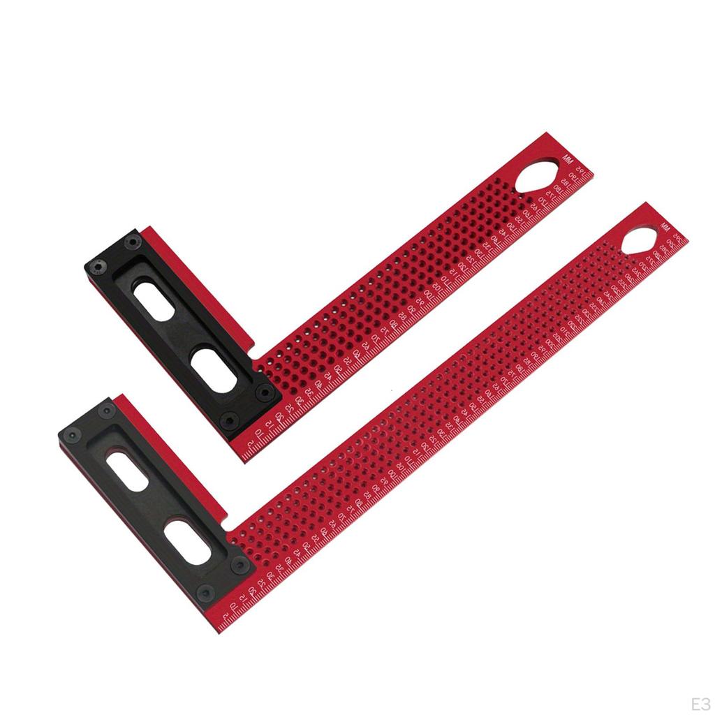 Hole Ruler Marking Woodworking Carpenter Scriber Tool,Wear