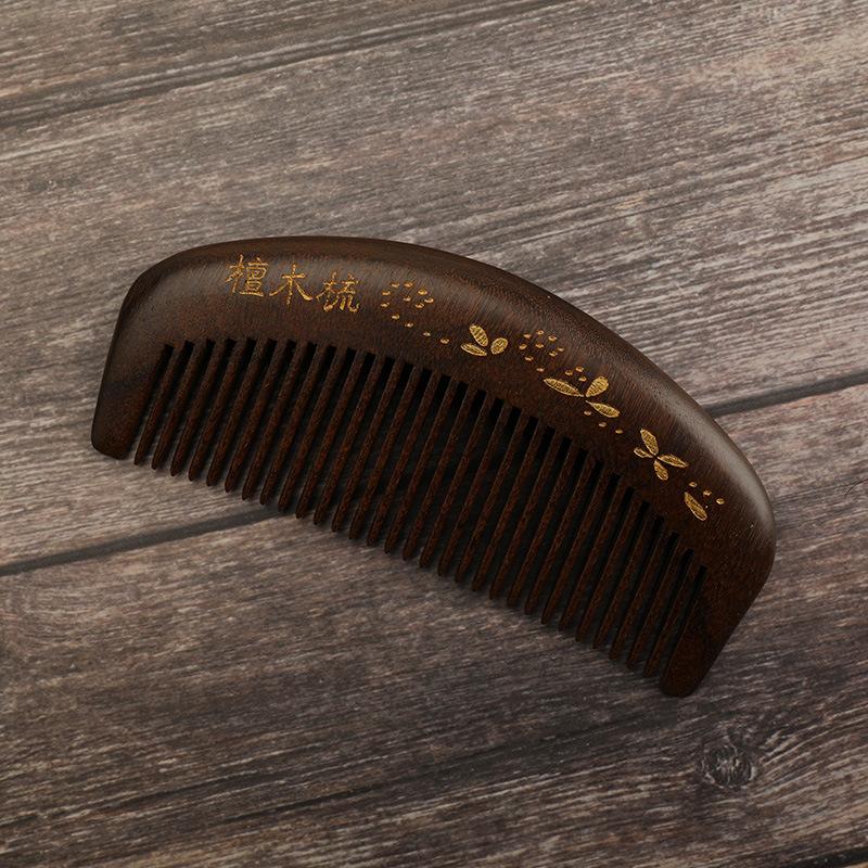 Women Hair Brush Wooden Comb Natural Beauty and Make Up Eco Friendly Custom Comb