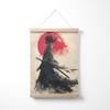 LAKELUUYAA Japanese Torii Cherry Blossom Scroll Painting Wall Art Hanging Interior Decor Living Room Bedroom Office Home Decoration