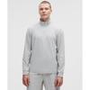 Lululemon Reflective Knit Running Half Zip White Silver Drop