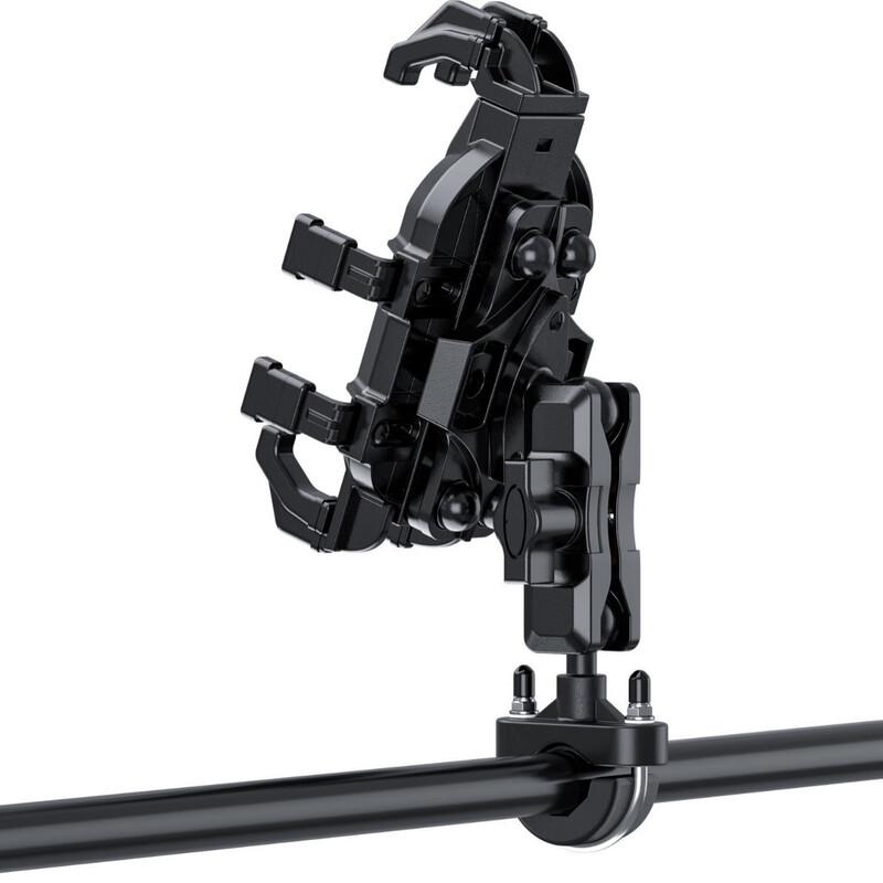 Motorcycle Phone Mount with Wireless Charging