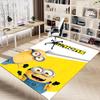 1pc Minions Adventure Poster Carpet for Playroom Bedroom Living Room Sofa Home Decor,kids Game Area Rug Non-slip Floor Mat Y72821