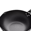 12.60inch Wok Cooking Cookware Induction Cooker Uncoated Pots Sautee Pan Without Wood Lid