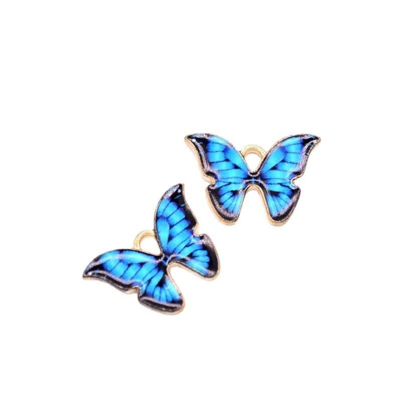 Diy Fashion Accessories Color Butterfly Accessories Alloy Drip Accessories