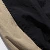 Giacca da Uomo Color Block con Collo Alto e Zip, Giacca a Vento Casual a Strisce, Capo d'Abbigliamento Esterno