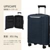 Samsonite UPSCAPE Spinner 55 Carry-On Suitcase, Small, Lightweight, Expandable, 39/45L, 55cm, 2.3kg, Blue Night