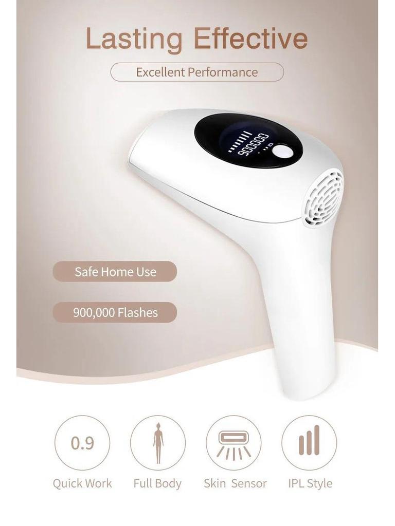 Portable IPL Laser Hair Removal Device for Whole Body and Underarms