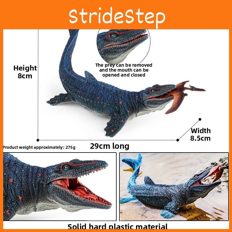 Figurine Mosasaurus Dinosaur With Movable Mouth For Kids Educational And Gift
