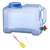 Portable Water Container Water Bottle Carrier with Faucet, 8L Water Storage Jug