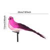 Multicolor Simulation Bird Foam Miniature Landscape Artificial Bird Model Photo Props Lawn Ornament Faux Bird Figurine