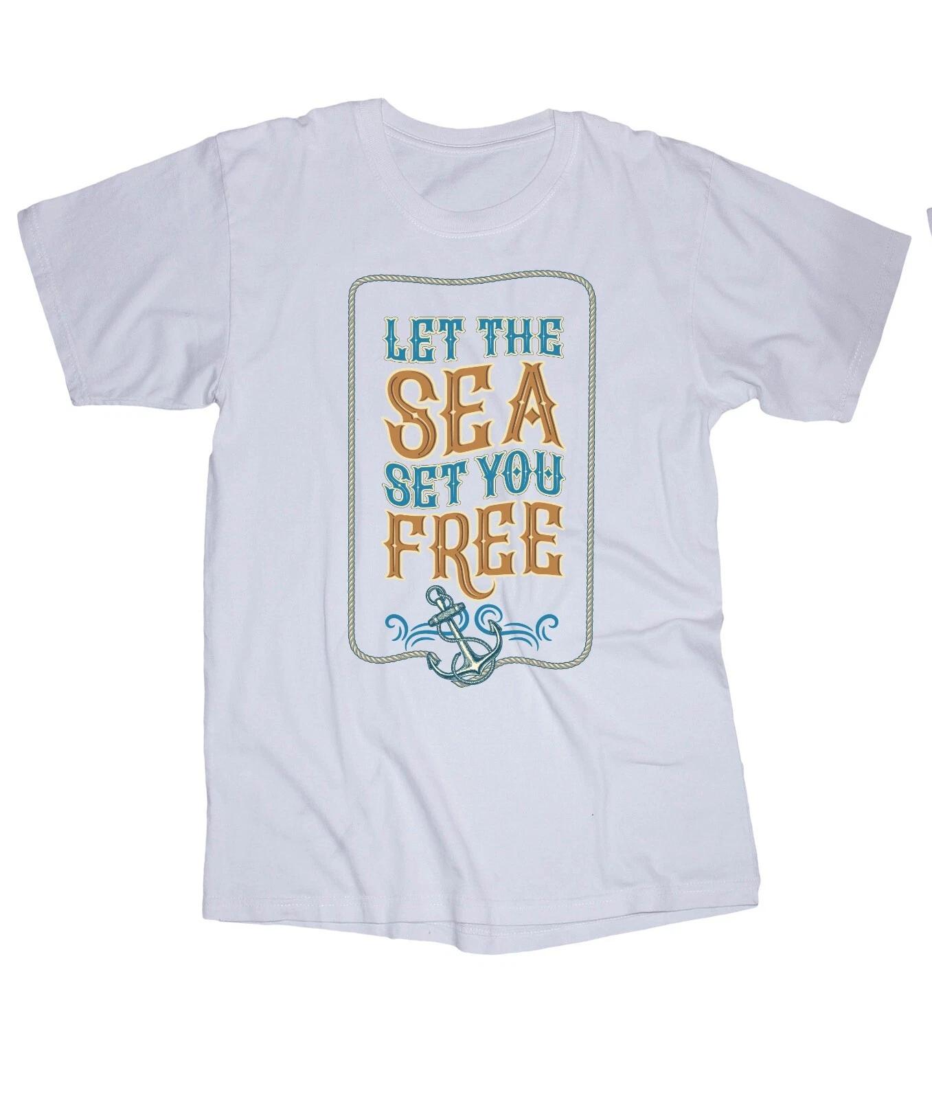 Nautical Yacht Marina Sailboat Boating Compass Ocean Sea Sayings white T-shirt M