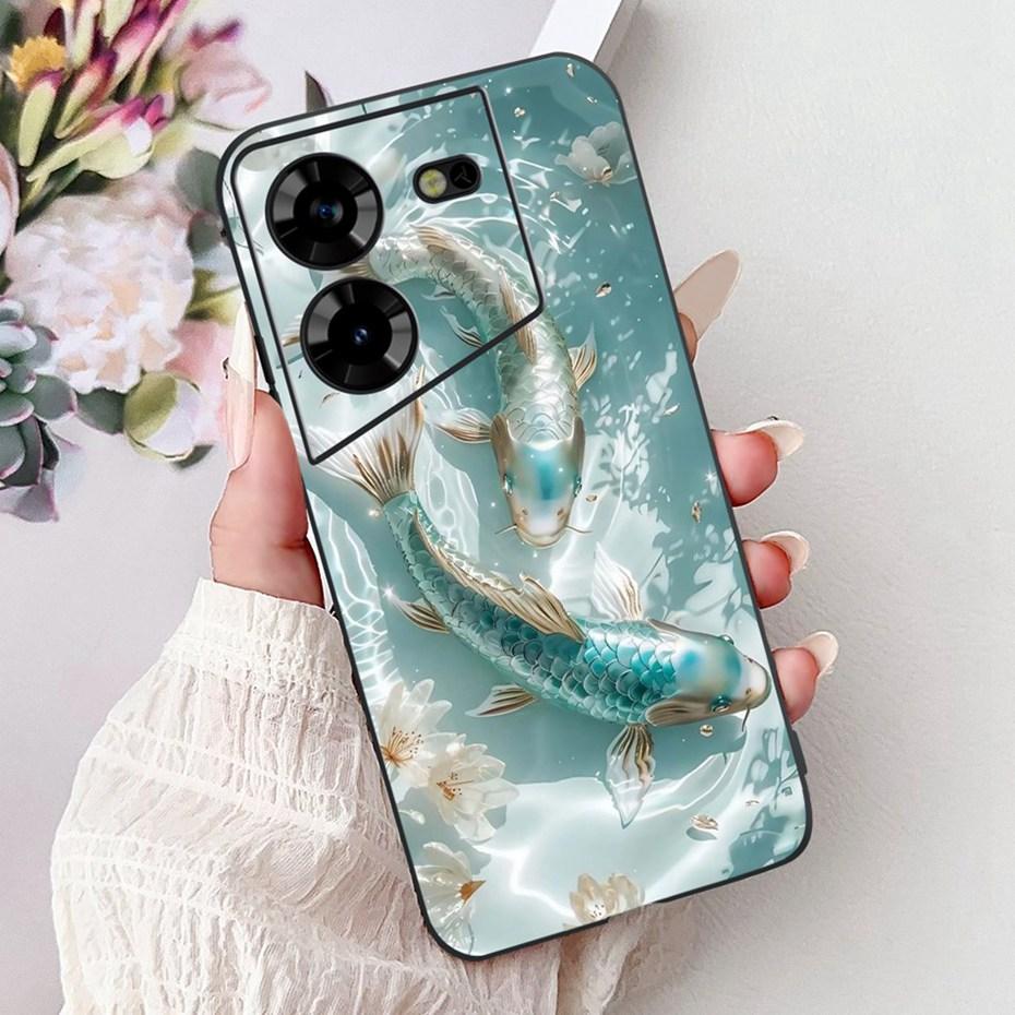 Fashion Painting Case For Tecno Pova 5 5Pro LH7n LH8n Soft Silicone TPU Phone Cases For Tecno Pova 5 Pro Pova5 Covers Bumpers