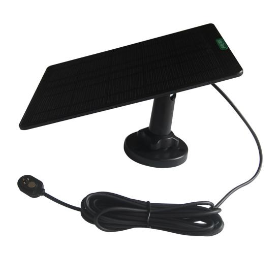 Güneş Paneli Kısa Devre Koruması IP67 Su Geçirmez Kolay Kurulum 5V/1000mA Çıkış Arlo Pro5S/Ultra/Pro 3/Ultra2 için Güneş Paneli