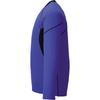 Mizuno Dry Aeroflow Long Training Violet XL Men's T-Shirt, 32MA1554, Blue,