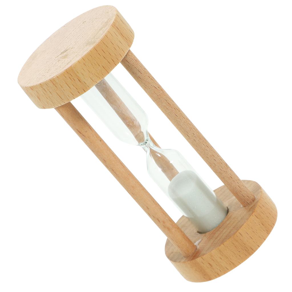 3 Min Handmade Hourglass Sand Clock Car Cooking Timer Wooden Sandglass Exercise