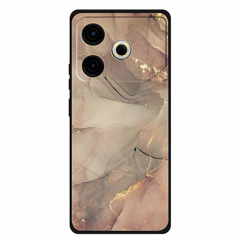 Phone Case For Tecno Pova6 Neo TPU Back Coque for Pova 6 Neo Marble Colour Soft Cover Protective Funda Luxury Silicone Shell