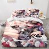 Genshin Impact Bedding Sets 100% Polyester Printed Comforter Bed Cover Duvet Cover Pillow Case 2-3 Pieces Sets Kids Adult Size