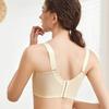 1011 spring new full cup without steel ring, large chest, small lace breathable thin anti-sagging adjustment bra