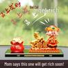 Shaking Head God of Wealth Car Ornament - New Year Fortune Desktop Decoration