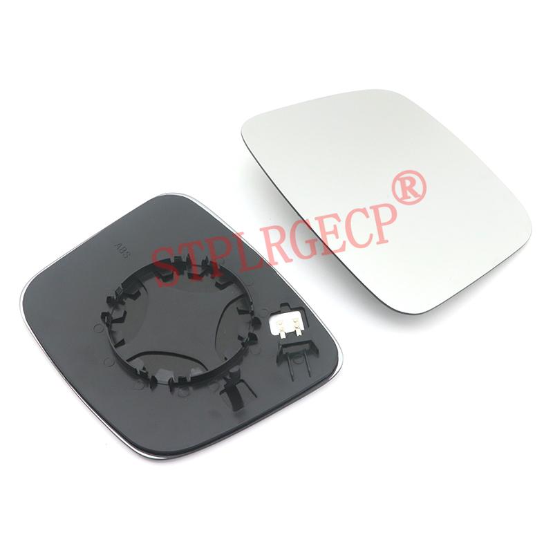 For Fiat Fiorino Qubo 2008-2021 Nemo Bipper Left or Right Mirror Heated Door Side Glass Wing Mirror Lens Rear View Replacement