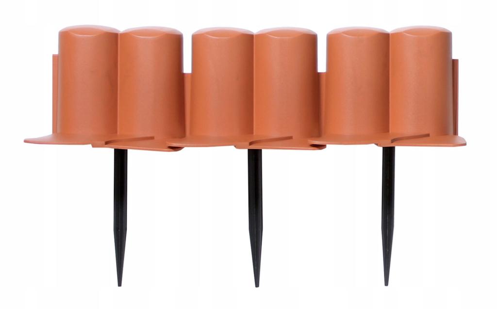Garden Palisade with IPAL6 Collar | Terracotta