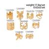 Salircon 9Pcs/Set Bohemia Starfish Scallop Opening Ring Women Punk Gold Color Adjustable Finger Ring Vacation Beach Jewelry Gift