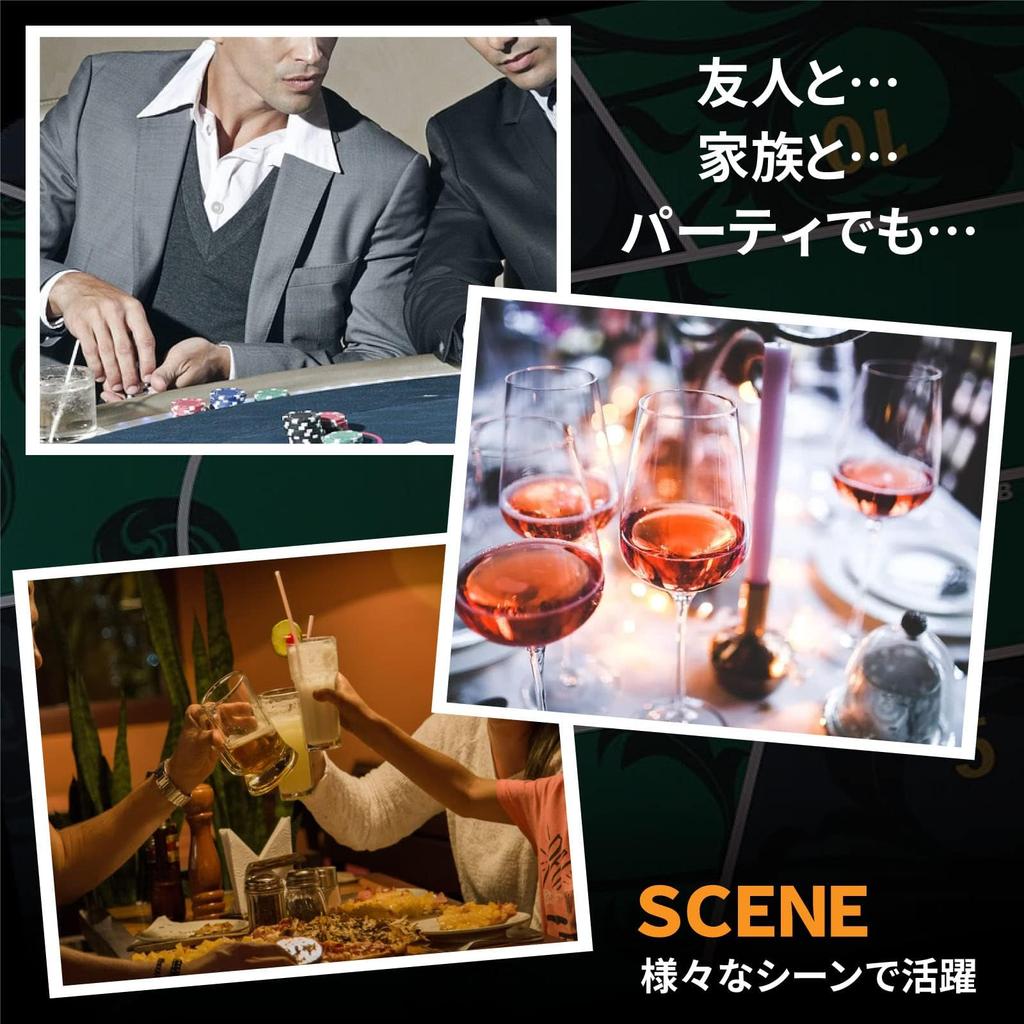 Trading Card Heaven Poker Mat Texas Play Mat Casino with Storage Bag 90 x Hold'em (Light Green, 180cm)