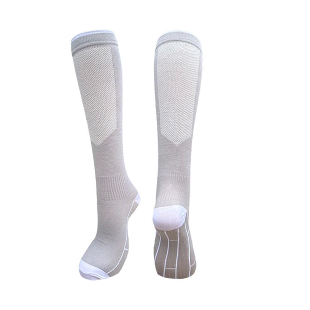 1 Paar Kompressionssocken für Damen und Herren 20-30 mmHg Lauf-Stützsocken